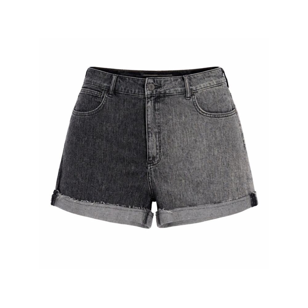 Anthropologie Pilcro The Signature High Rise Shorts Two Toned Size 25 - Picture 7 of 7